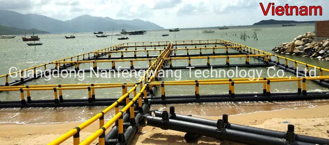 Factory Direct Supply of Marine Aquaculture Cage Support 400 Deep-Sea Aquaculture Support Platform PE Cage Support